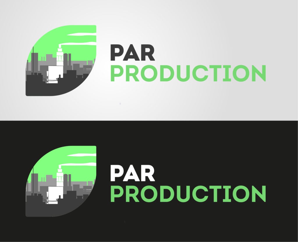 Третий концепт логотипа Par Production
