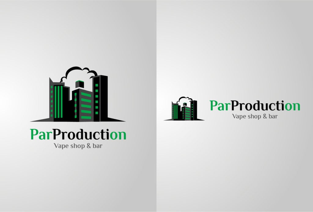 Шестой концепт логотипа Par Production