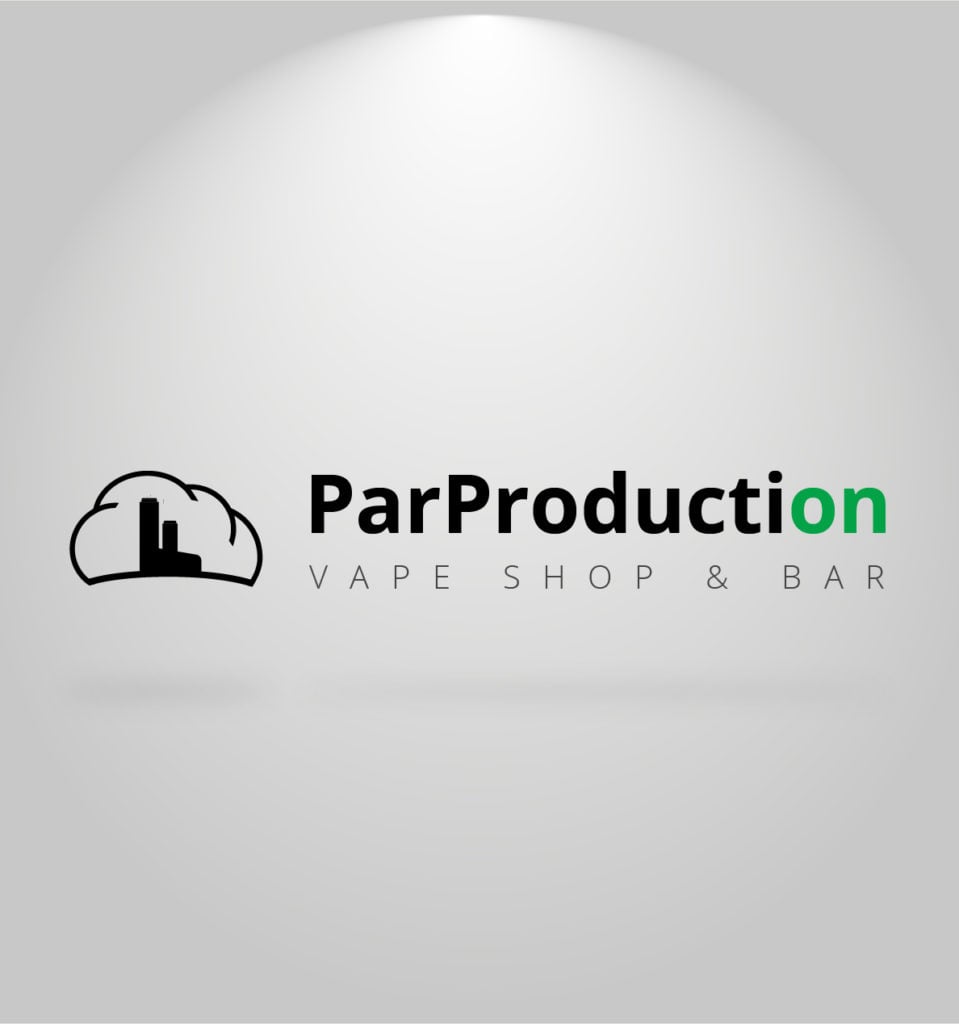 Десятый концепт знака Par Production с упрощенной версией облака