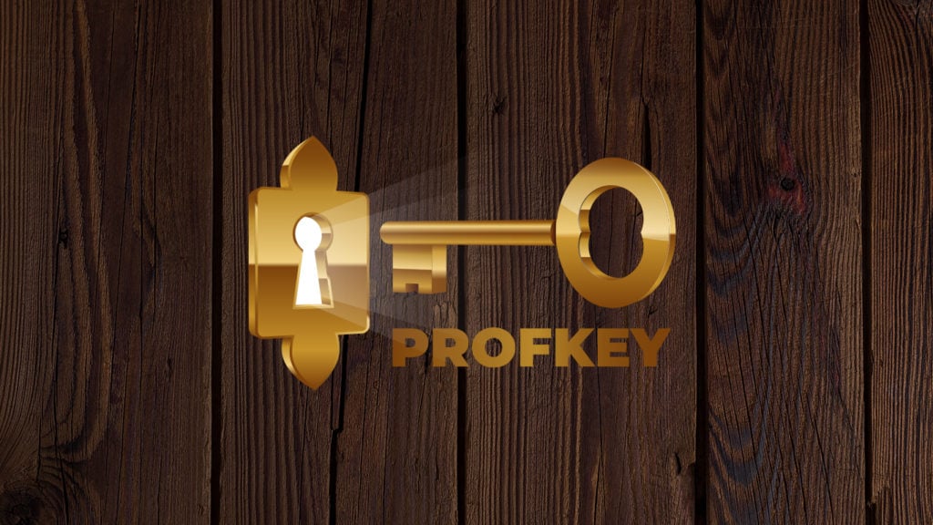 Титульная страница логобука Prof-Key